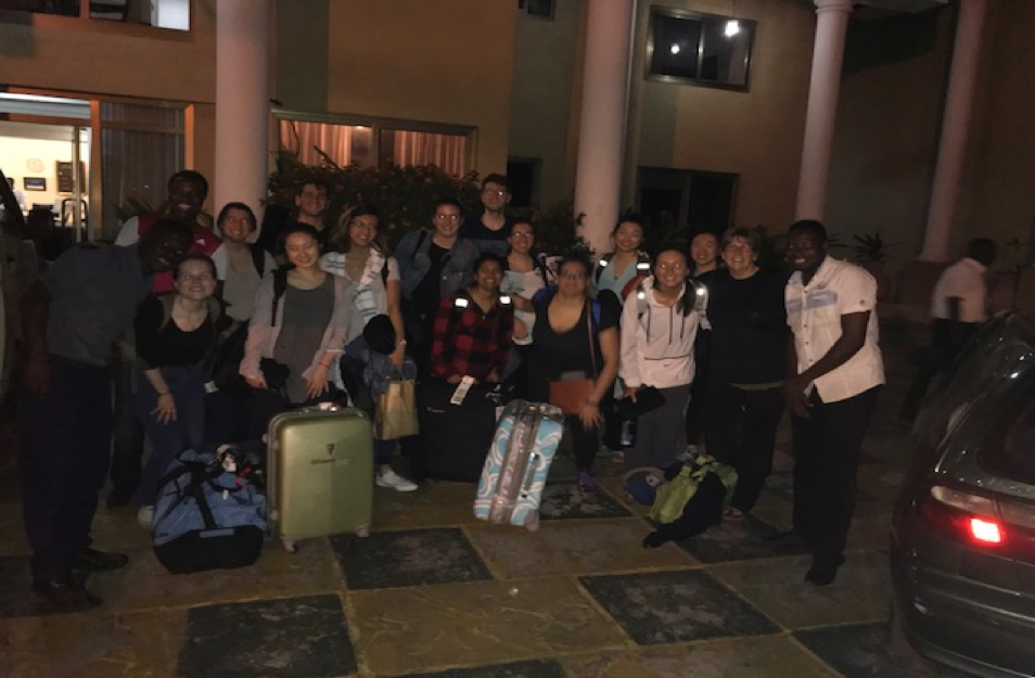 First Day at Ghana – Queen’s University and 1MT TEAM